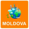 Moldova Off Vector Map - Vector World