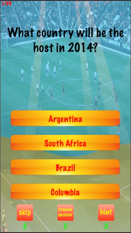 You Think You Know Me? Brazil Cup 2014 Edition Trivia Quiz