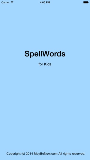 SpellWords for Kids(圖1)-速報App