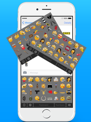 Screenshot #5 pour Adult Emoji Keyboard