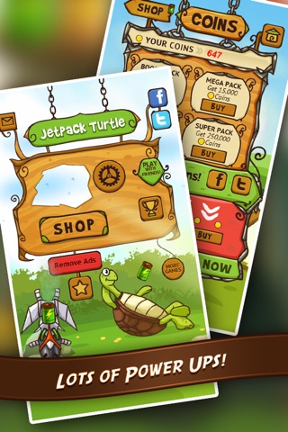 Jetpack Turtle Adventure Pro - Max Speedwood Chasing Game screenshot 3