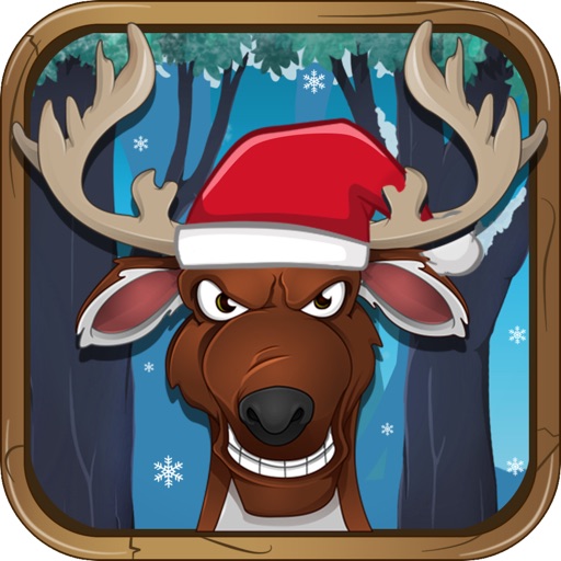 Santa's Reindeer Ice Race Stampede - FREE Running Adventure !