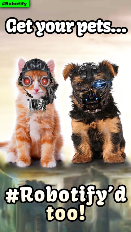 Robotify: Turn yourself into a Robot or Cyborg