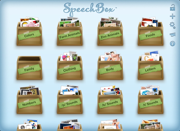SpeechBox for Articulation Speech Therapy - iPad Edition