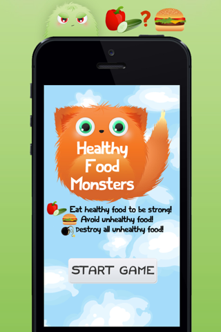 Healthy Food Monsters – Fun new game for children to learn about nutrition, snacks, meals and diet screenshot 2