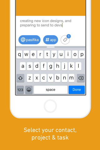 MinuteDock Time Tracking - náhled