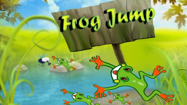 frog jump - dont let him get out of the pond