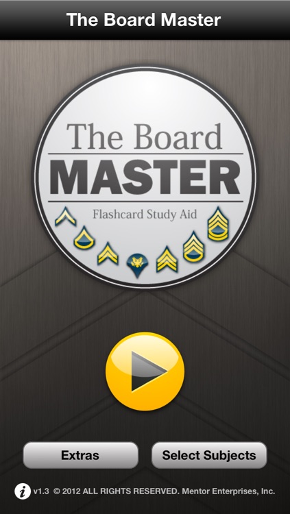 The Board Master: Army Flashcard Study Aid