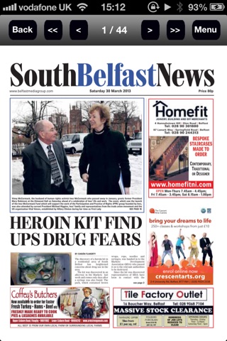 South Belfast News screenshot 2