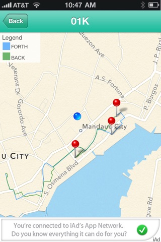 Cebu Jeepney Map screenshot 2