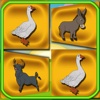 Animals Preschool Learning Experience At The Farm Memory Match Flash Cards Game