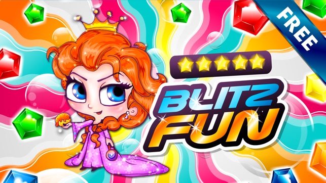 Blitz Fun Match-3 - diamond game and kids digger's quest hd (圖1)-速報App