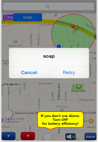 Bus Alarm screenshot 2