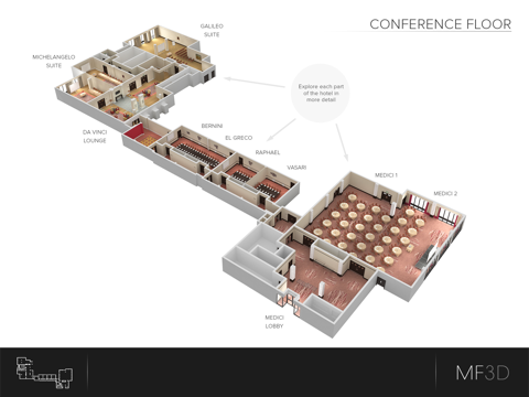 Screenshot #6 pour Interactive 3D Floor Plans
