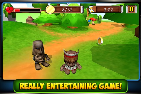 Bow And Arrow City vs. Big Rock Monsters : Fun Hunting Games screenshot 3