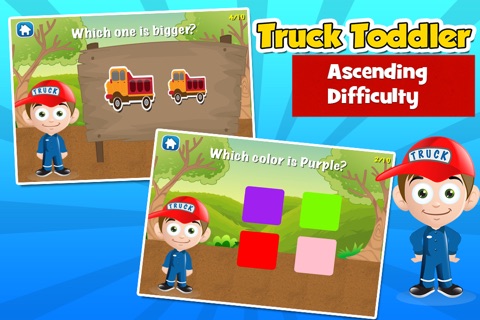 Trucks Diggers for Toddlers screenshot 2
