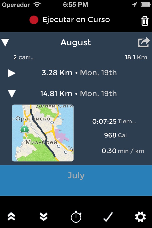 !Run For Life: GPS run tracker for Jogging. screenshot 2