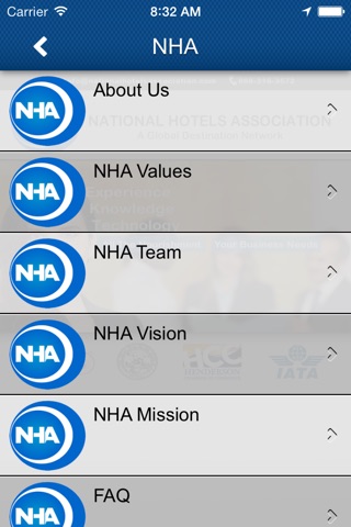 National Hotels Association screenshot 2