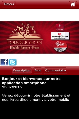 Librairie Forquignon screenshot 4