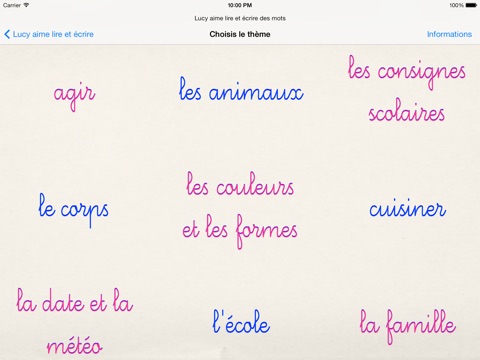 Lucy aime lire et écrire : Dictées, Syllabes, Mots screenshot 4