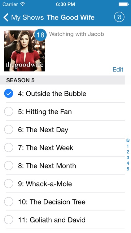 My Shows