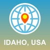 Idaho, USA Map - Offline Map, POI, GPS, Directions