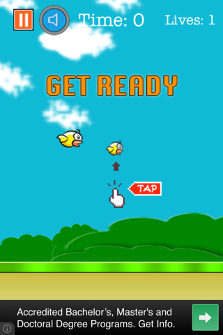 Flippy Bird Fly screenshot 2