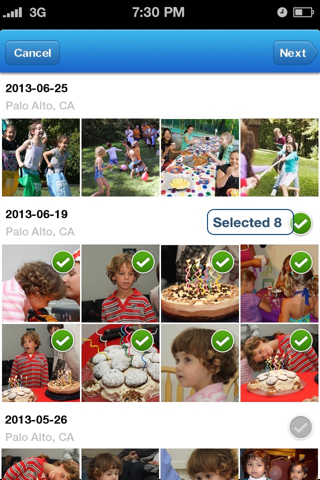 Photo Sender: send unlimited photos in one email screenshot 2