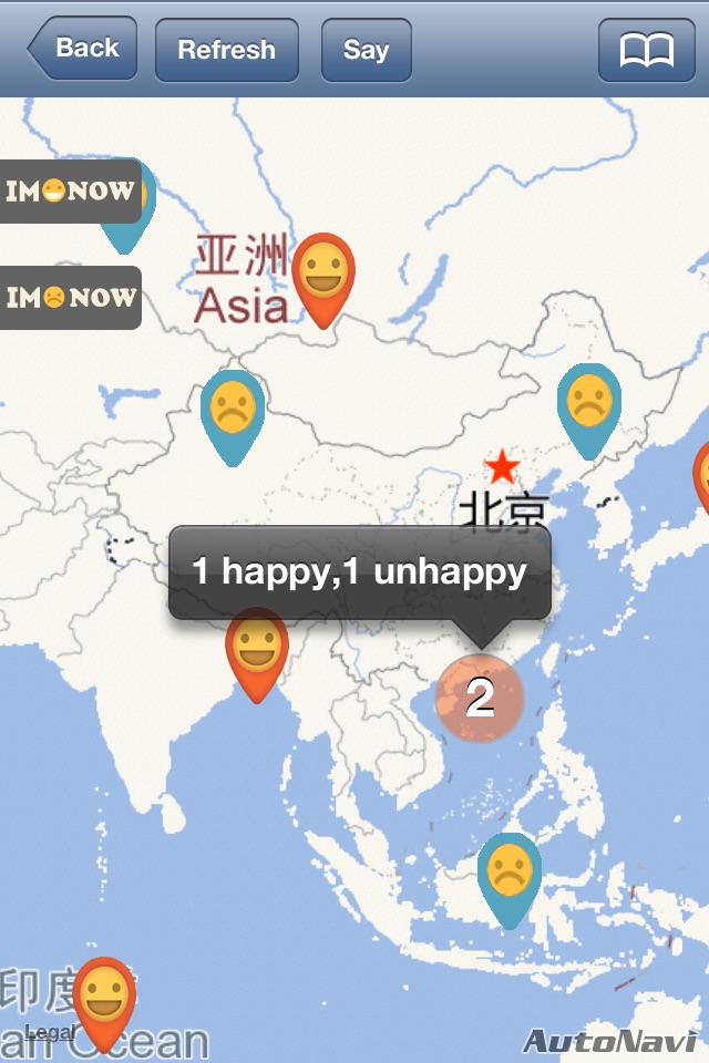 Happiness Map screenshot 3