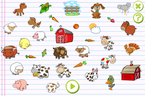 ABC First Words of the Farm: English Word Learning Quiz for Children screenshot 2