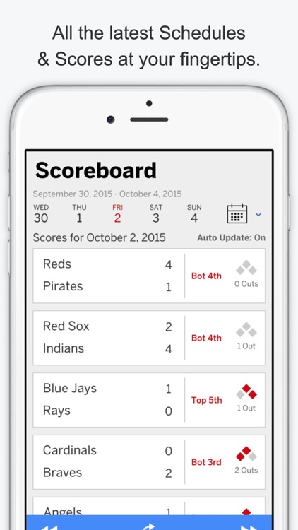 GameDay Pro Baseball Radio - Live Playoff Games, Scores, Highlights, News, Stats, and Schedules screenshot-3