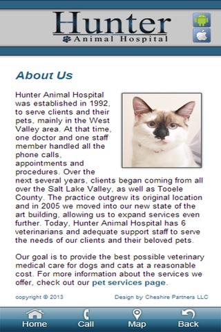 Hunter Animal Hospital screenshot 2