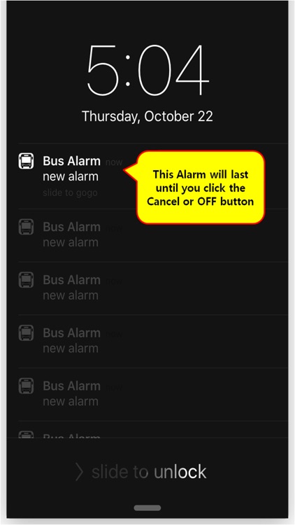 Bus Alarm