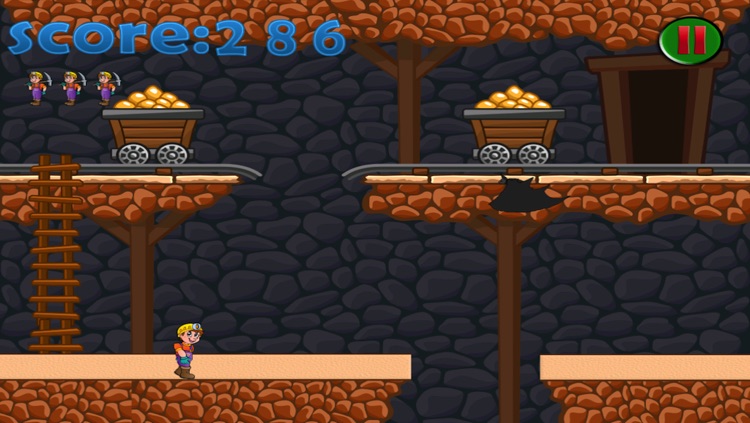 Gold Mine Pitfall Escape Dash screenshot-3