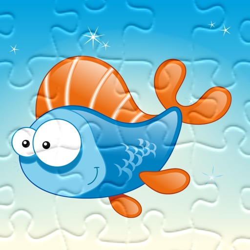 Ocean Puzzles - Under-water jigsaw puzzle game for children and parents with the world of fish icon