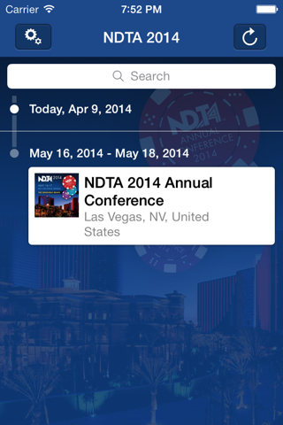 NDTA 2014 Conference screenshot 2