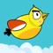 Although this little yellow bird is silly and clumsy, any obstacle which block his way will pay for its disdain