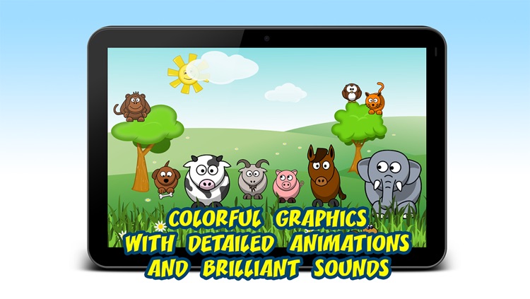 3 Fun Preschool Learning Games for Kids and Babies: Happy Animals, Balloon Colors, Alphabet