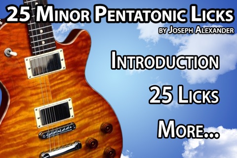 25 Minor Pentatonic Licks with Joseph Alexander screenshot 4