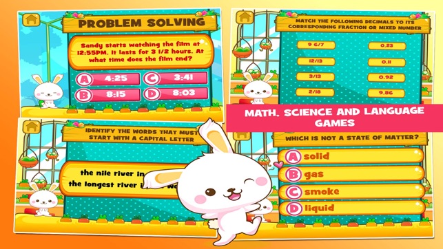 Fourth Grade Learning Games School Edition(圖2)-速報App