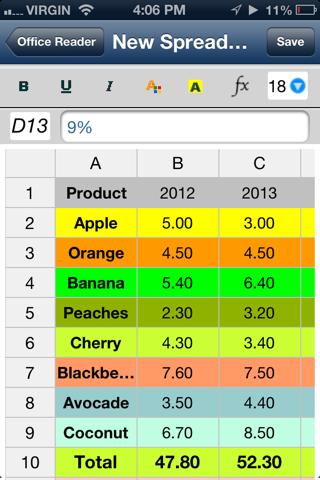 Office Reader: For Microsoft Office screenshot 4