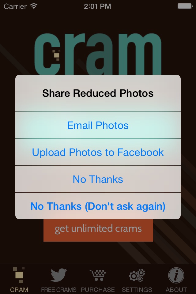 Cram - Reduce Pictures screenshot 4