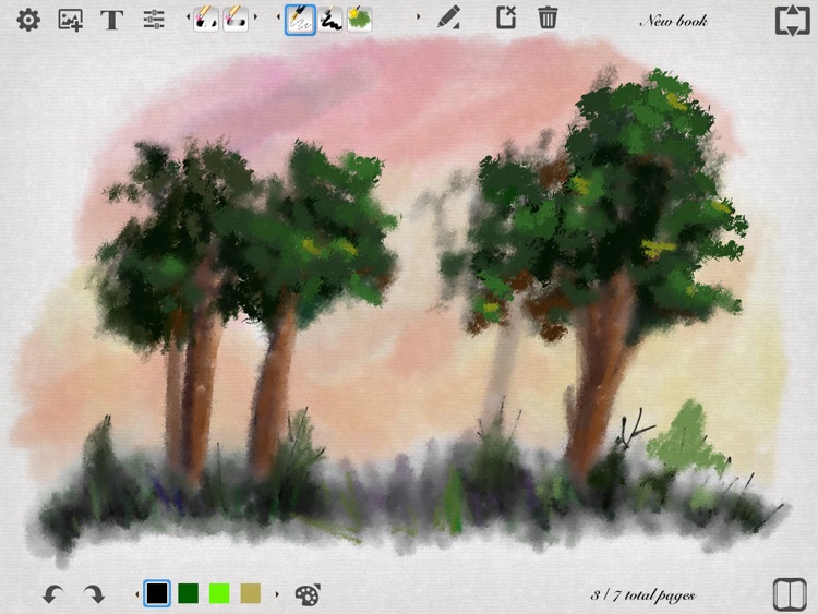 My Sketch Paper - Write, Paint on Notebook