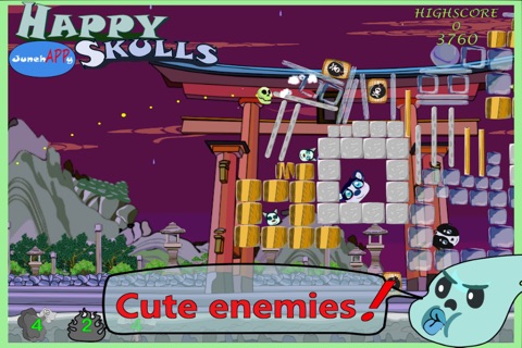 Happy Skulls 2 - Free Version screenshot 4