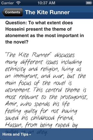 The Kite Runner York Notes AS and A2 screenshot 4