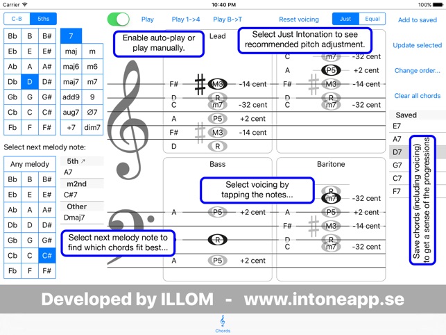 BarberChords - Find chords while arranging(圖2)-速報App