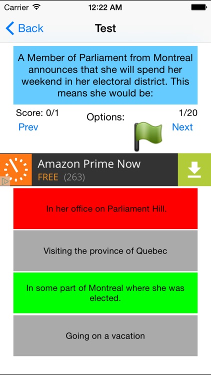 Canadian Citizenship Tests Preparation App with 500 Questions Free screenshot-3