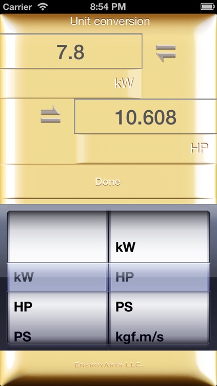 KiloWatt quickly easy Calculator