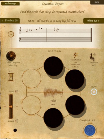 mDecks Ear Training 1 : Intervals, Triads & Sevenths screenshot 3