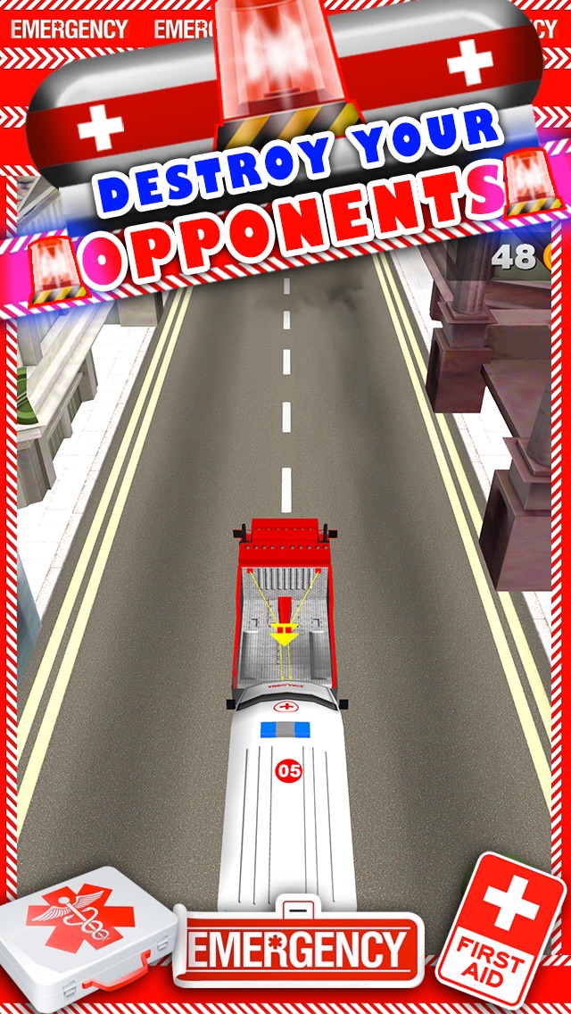 3D AMBULANCE DRIVING RACE CAR GAME FREE 1.0 IOS